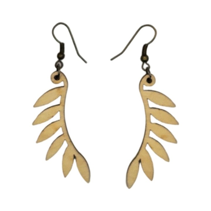 BO feuilles courbées 4.5cm