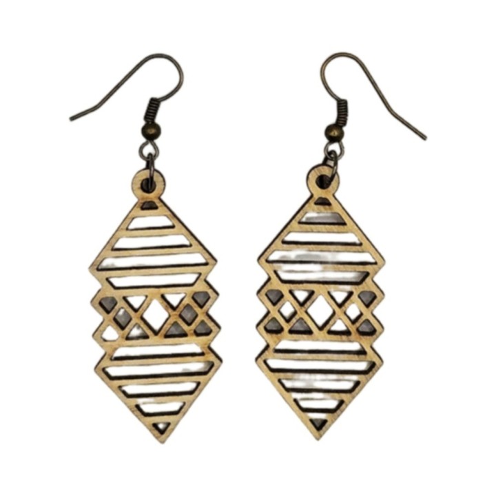 BO losanges imbriqués 4.5cm