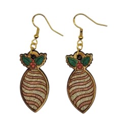 BO Fantaisie 3,8cm - Ampoules de noël (var. 1)