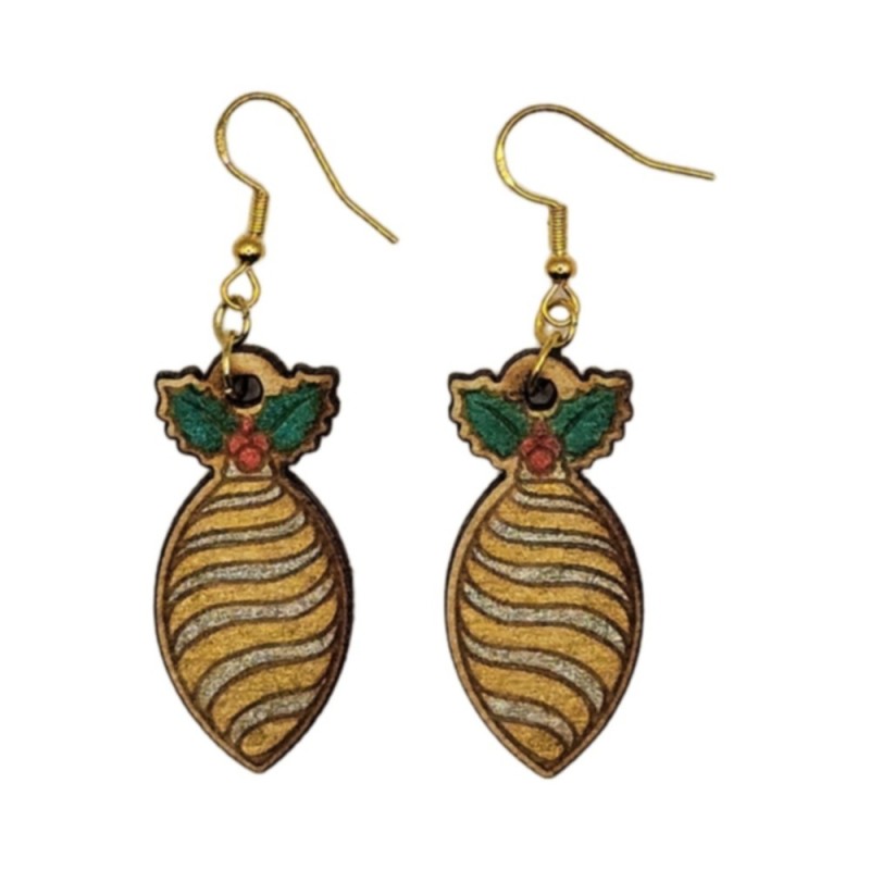 BO Fantaisie 3,8cm - Ampoules de noël (var. 2)