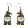 BO Fantaisie 3,9cm - Gnome bleu cyan kawaii