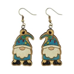 BO Fantaisie 3,9cm - Gnome bleu ciel kawaii
