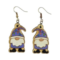 BO Fantaisie 3,9cm - Gnome violet kawaii
