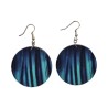 BO Rondes 4cm - Noir et bleu