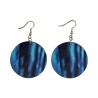 BO Rondes 4cm - Noir et bleu