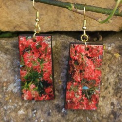 BO Rect. 3,9x1,9cm - Fleurs