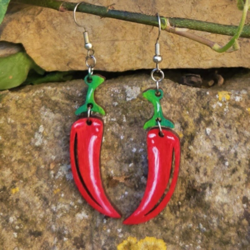 BO Piment - Rouge, vert et blanc