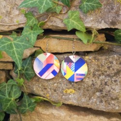 BO Rondes 4cm - Multicolore (var. 1)