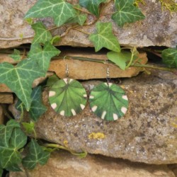 BO Rondes 4cm - Feuilles (var. 3)