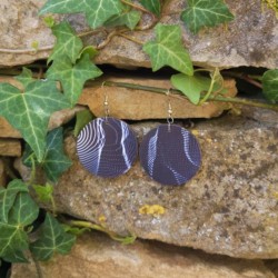 BO Rondes 4cm - Blanc et noir (var. 1)