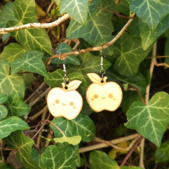 BO Fantaisie 3,2cm - Pommes kawaii