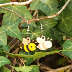 BO Fantaisie 2cm - Abeilles kawaii