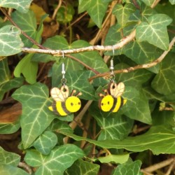 BO Fantaisie 2cm - Abeilles kawaii