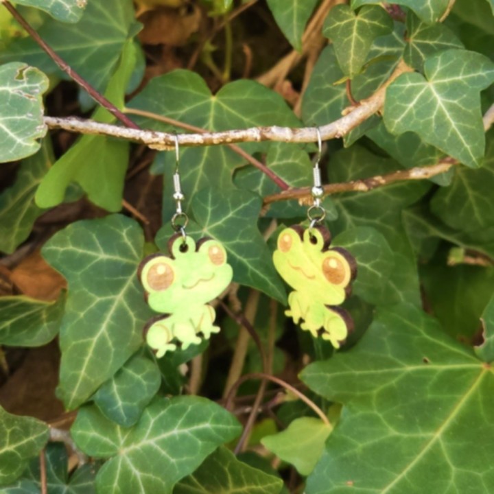 BO Fantaisie 2,7cm - Grenouilles kawaii