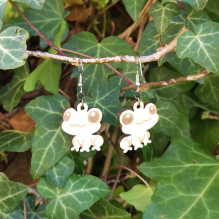 BO Fantaisie 2,7cm - Grenouilles kawaii