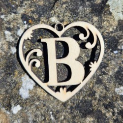 Lettre coeur B