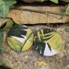 BO Rondes 4cm - Feuilles (var. 1)
