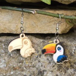 BO Fantaisie 2,6cm - Toucans kawaii