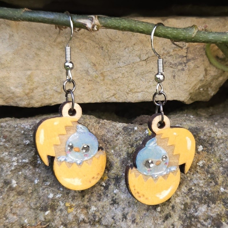 BO Fantaisie 2,4cm - Oiseaux kawaii