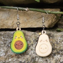 BO Fantaisie 3,4cm - Avocats kawaii