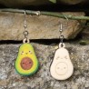 BO Fantaisie 3,4cm - Avocats kawaii