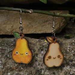 BO Fantaisie 3,2cm - Poires kawaii