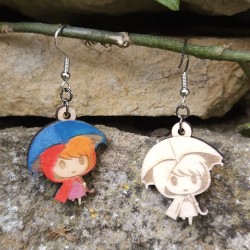 BO Fantaisie 3,1cm - Petit chaperon kawaii
