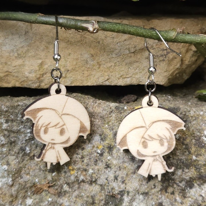 BO Fantaisie 3,1cm - Petit chaperon kawaii