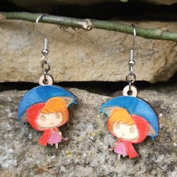 BO Fantaisie 3,1cm - Petit chaperon kawaii