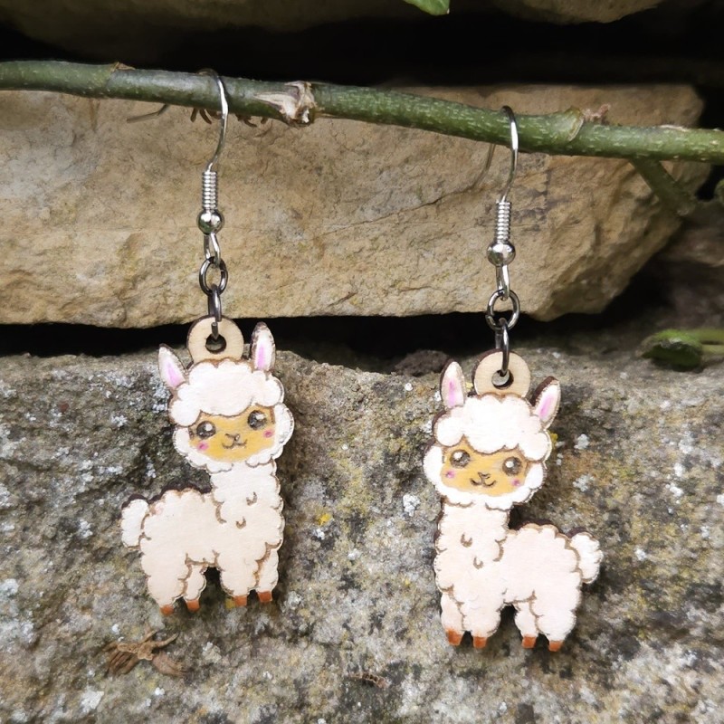 BO Fantaisie 3,2cm - Lama kawaii