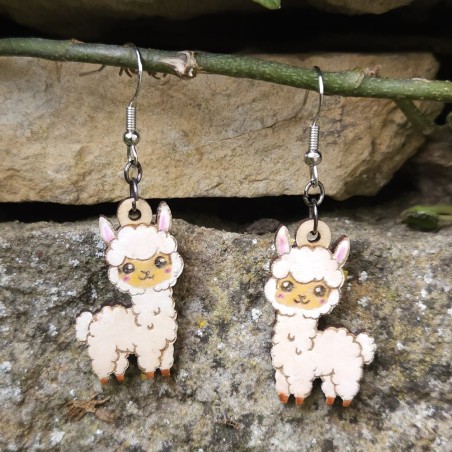 BO Fantaisie 3,2cm - Lama kawaii