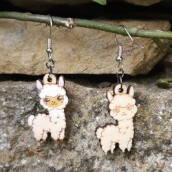 BO Fantaisie 3,2cm - Lama kawaii