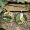 BO Rondes 4cm - Papillon et de feuilles