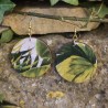 BO Rondes 4cm - Papillon et de feuilles