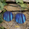 BO Rondes 4cm - Noir et bleu