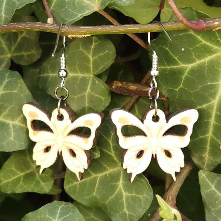 BO Fantaisie 2,2cm - Papillons