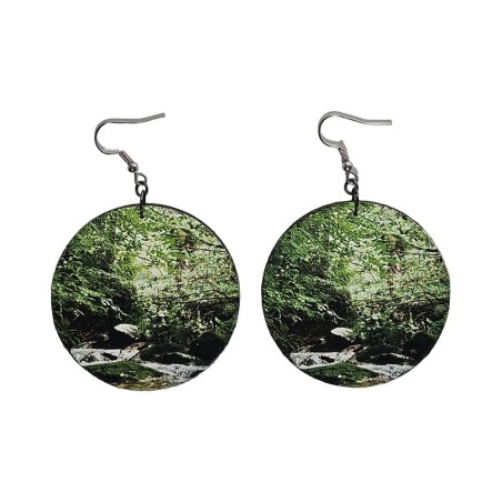 BO Rondes 5cm - Rivière en sous-bois