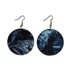 BO Rondes 5cm - Bleus et blanc