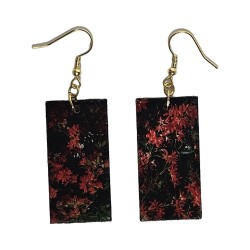 BO Rect. 3,9x1,9cm - Fleurs