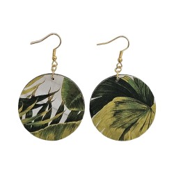 BO Rondes 4cm - Papillon et de feuilles