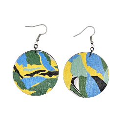 BO Rondes 4cm - Blanc, bleu, vert, jaune, gris et noir