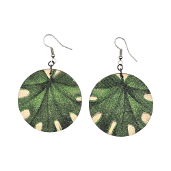 BO Rondes 4cm - Feuilles (var. 3)