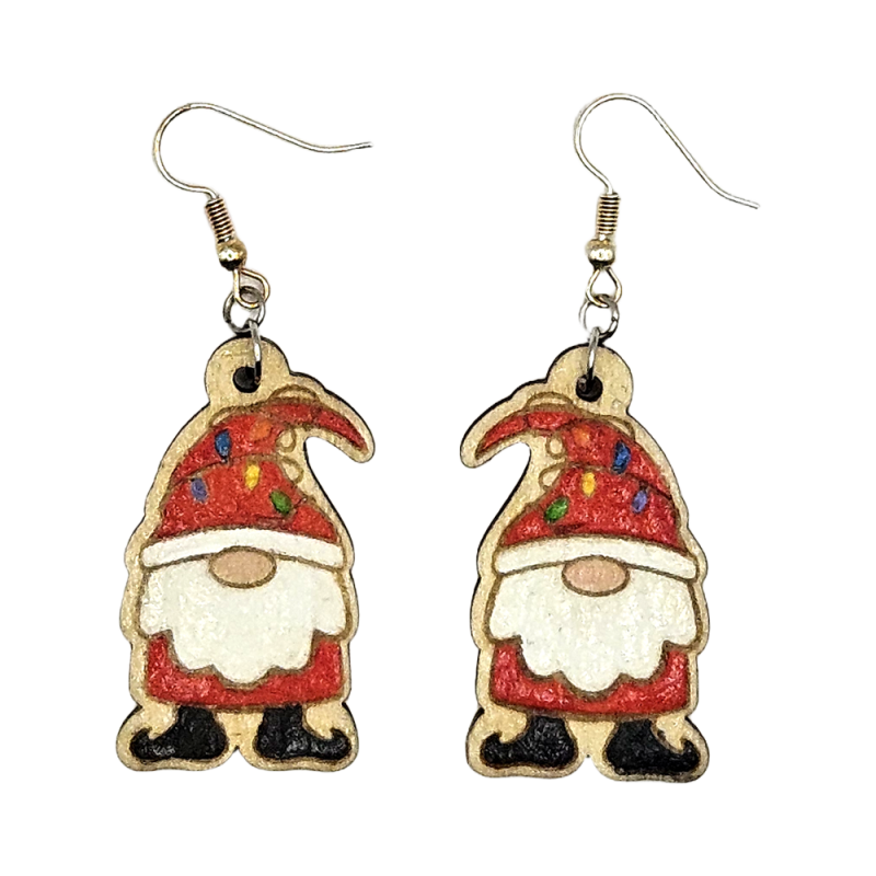 BO Fantaisie 3,9cm - Gnome rouge kawaii (var. 2)