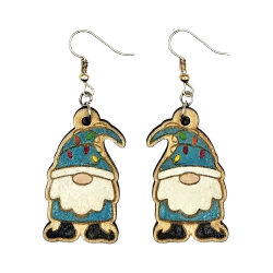 BO Fantaisie 3,9cm - Gnome bleu ciel kawaii