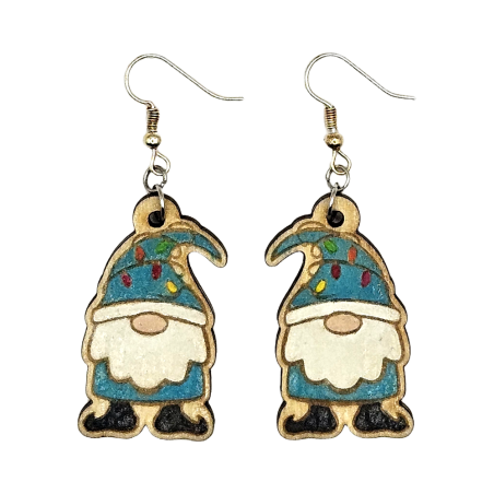 BO Fantaisie 3,9cm - Gnome bleu ciel kawaii