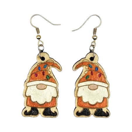 BO Fantaisie 3,9cm - Gnome orange kawaii