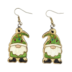 BO Fantaisie 3,9cm - Gnome vert clair kawaii