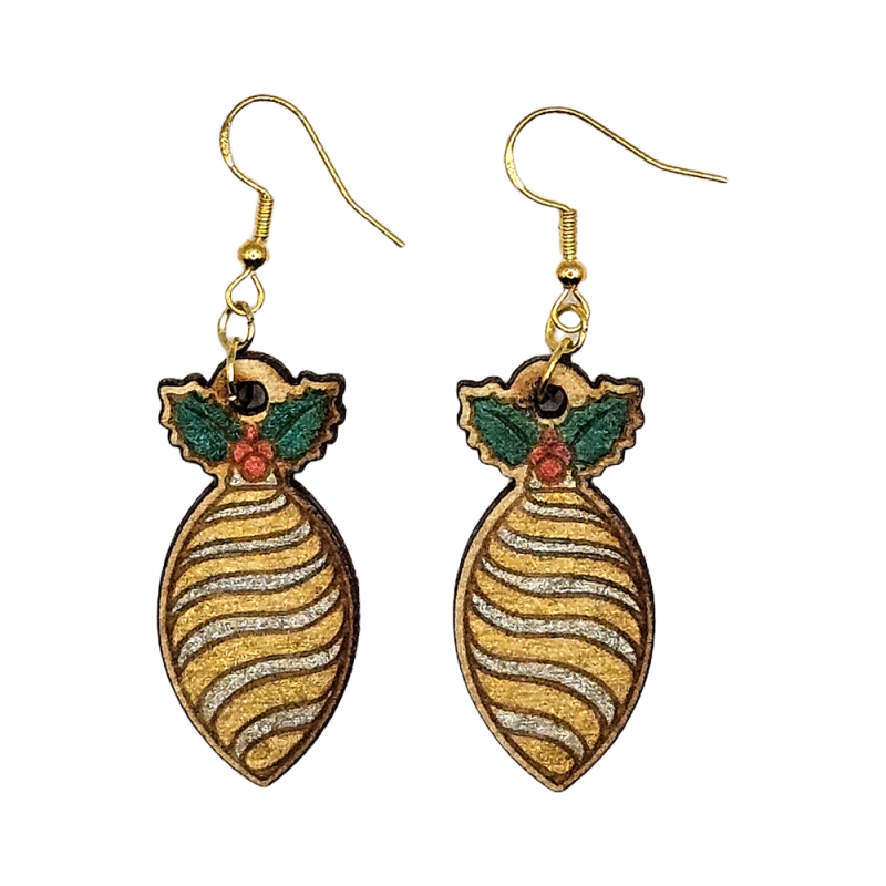 BO Fantaisie 3,8cm - Ampoules de noël (var. 2)