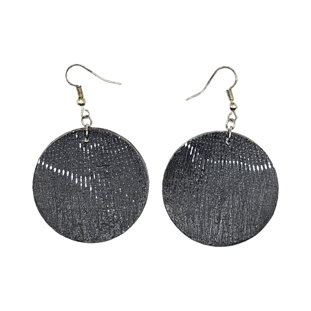 BO Rondes 4cm - Blanc et noir (var. 1)