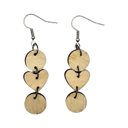 BO Fantaisie 4,4cm - Bois